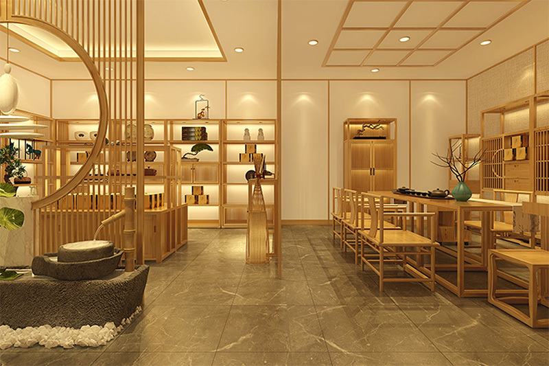 商業(yè)空(kōng)間(jiān)40m² 3D樣闆